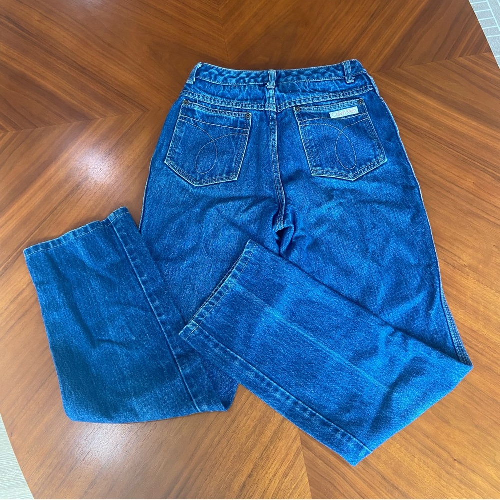 Vintage 1970s Calvin Klein Classic Blue Jeans